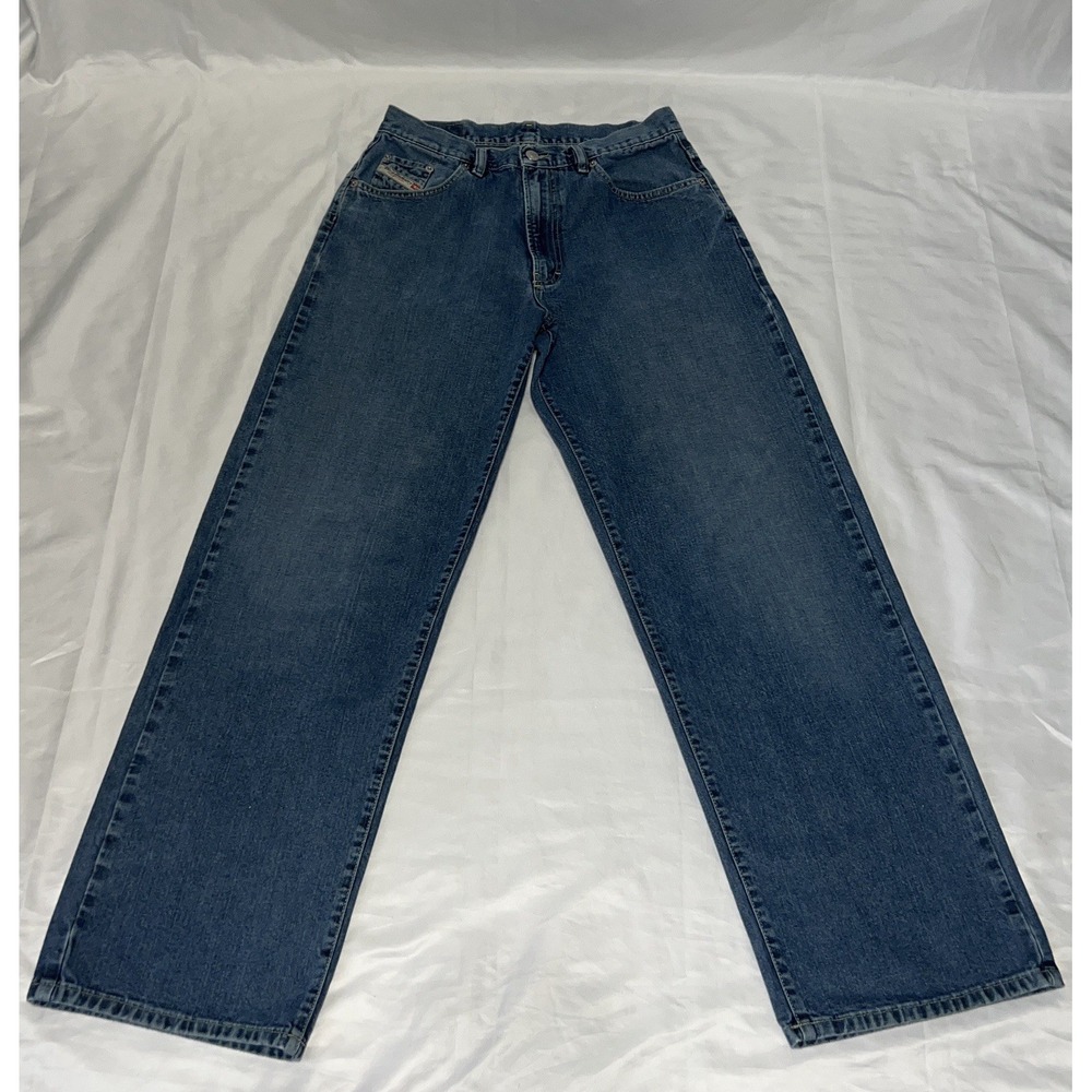 Diesel Industry Jeans Men's 28x30 Youth 16 Blue Denim Straight Leg Fit *Read*